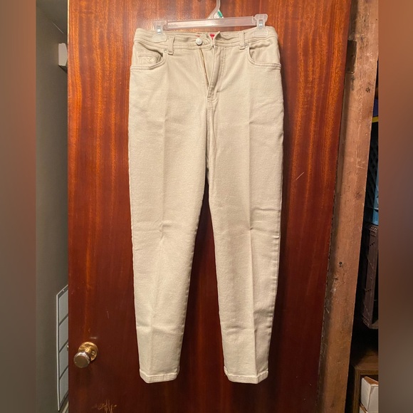 Light Beige Denim Jeans - Picture 1 of 2
